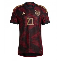 Pánský Fotbalový dres Německo Ilkay Gundogan #21 MS 2022 Venkovní Krátký Rukáv
